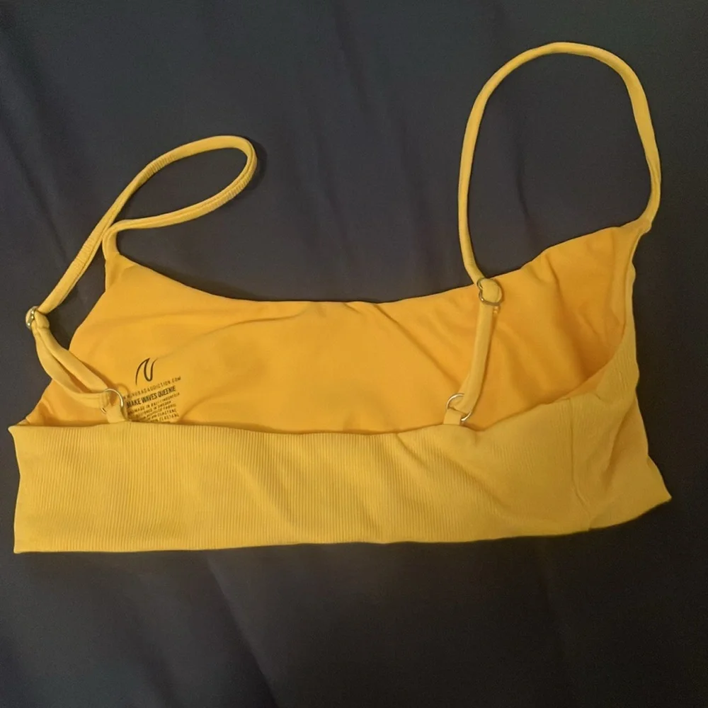No Bad Addiction yellow swim set - Picture 3 of 6